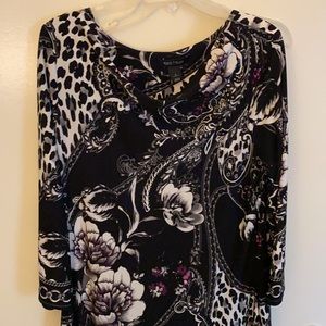 WHBM 3/4 sleeve shift dress